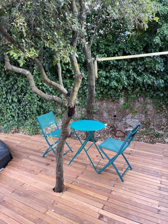 Studio Independant - Terrasse Et Piscine En Ete Restinclieres Buitenkant foto